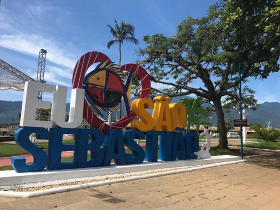 圣塞巴斯蒂安 Casa-Sobrado Proximo A Balsa De Ilha Bela E Rodoviaria酒店 外观 照片